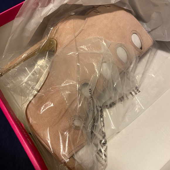 Blush Pink Booties - Picture 1 of 4